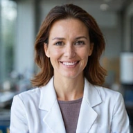 Portrait of Dr. Elena Petrova, Head of Research and Development