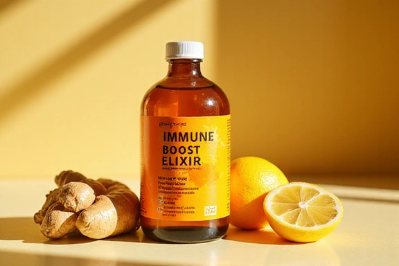 Immune Boost Elixir bottle